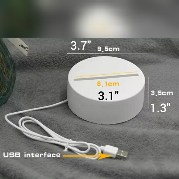 💚 Unicorn LED Night Light (USB) - Picture 4 of 5